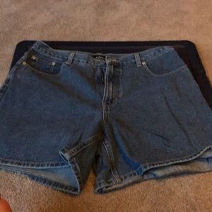 New York and co denim shorts sz 14